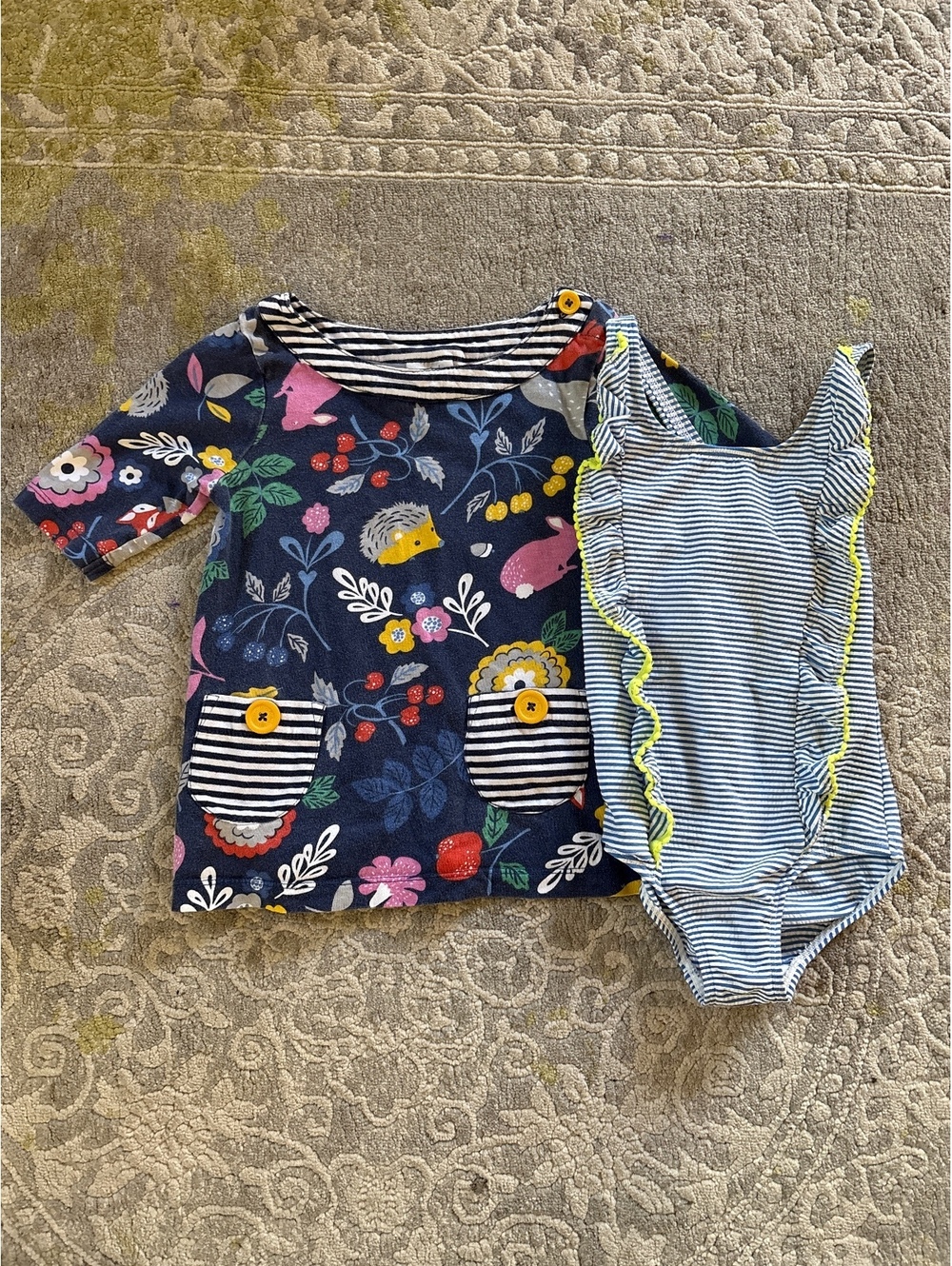 Mini Boden swimsuit coverup  lot 3/4